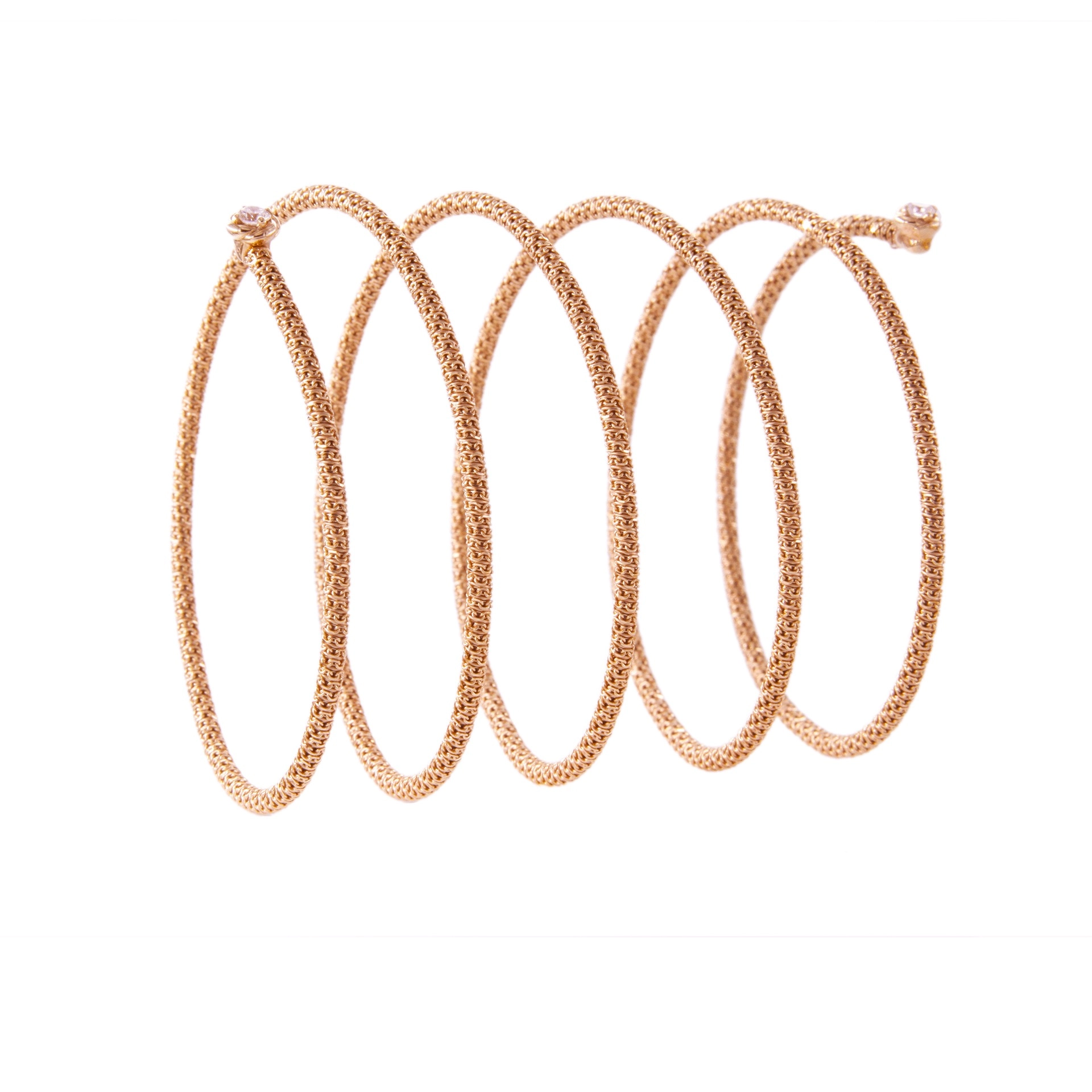 Wide wrapping bracelet