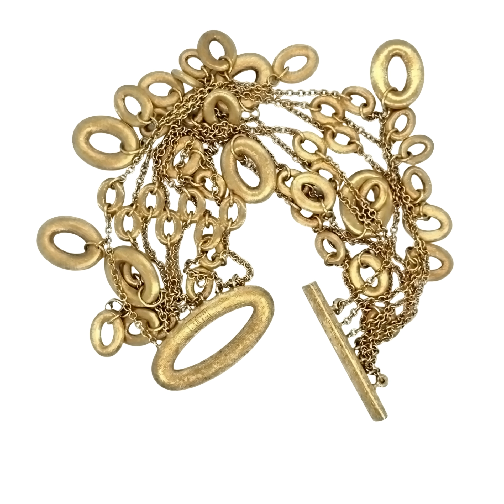 BRACELET WITH OVAL CHARMS
