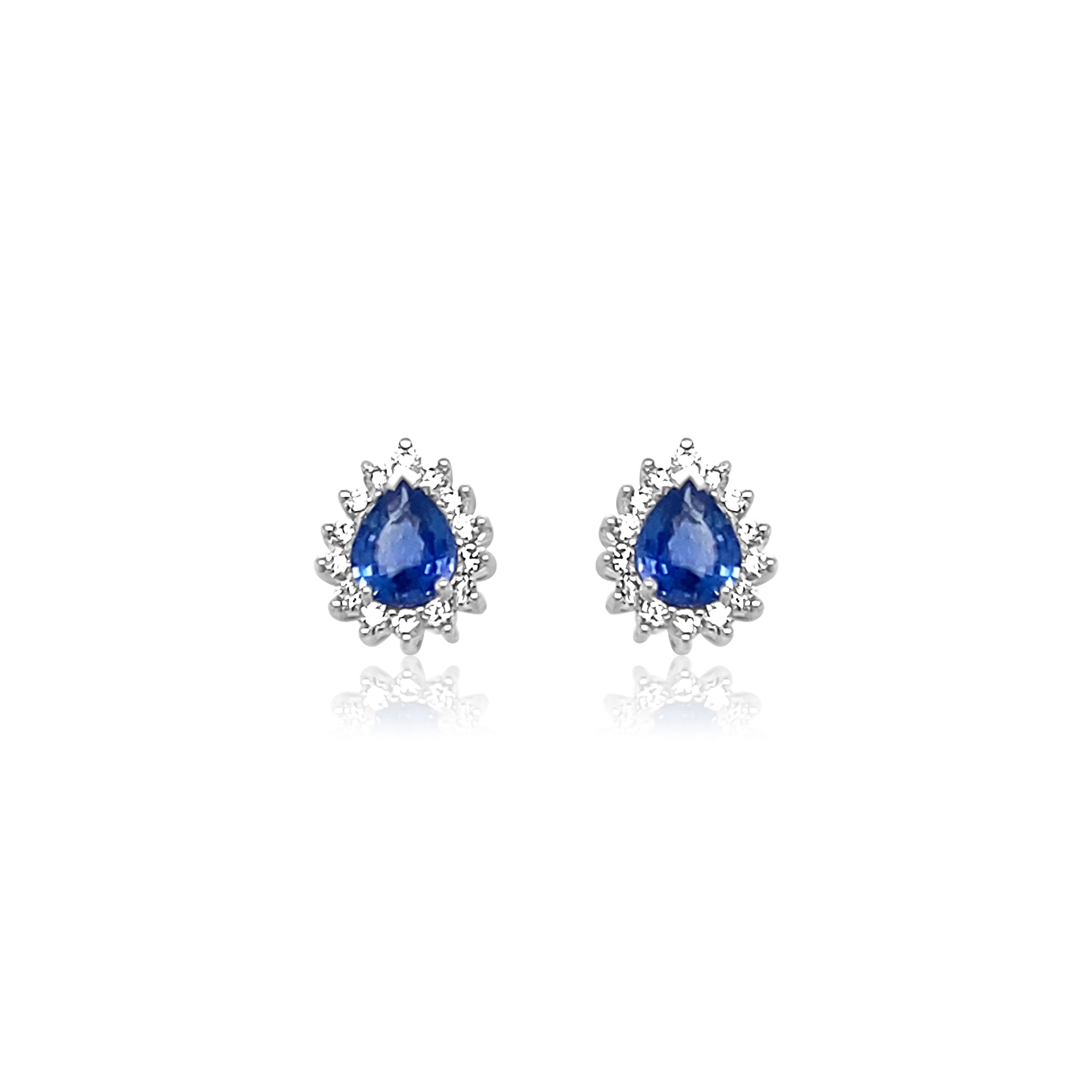Sapphire earrings