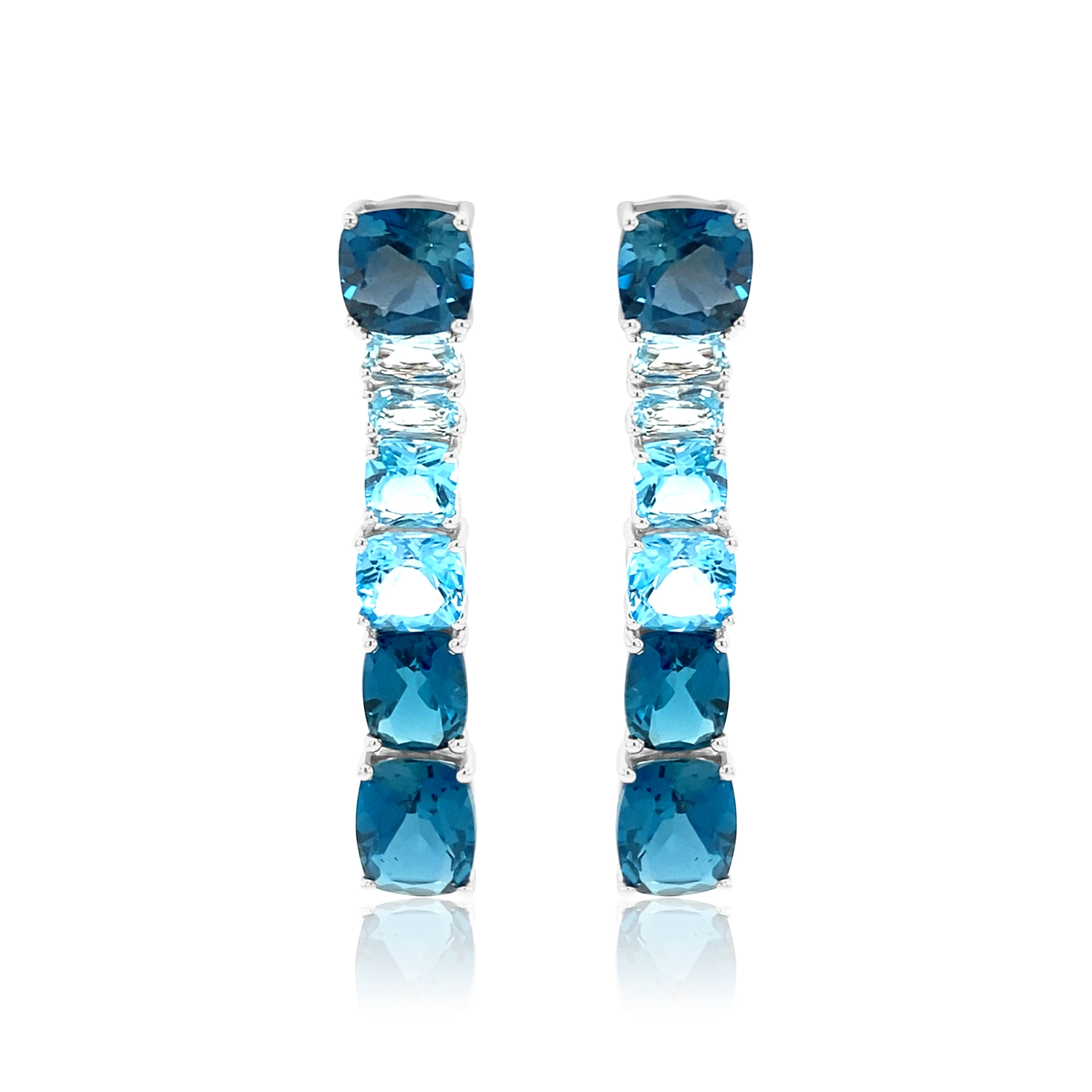 Topaz earrings