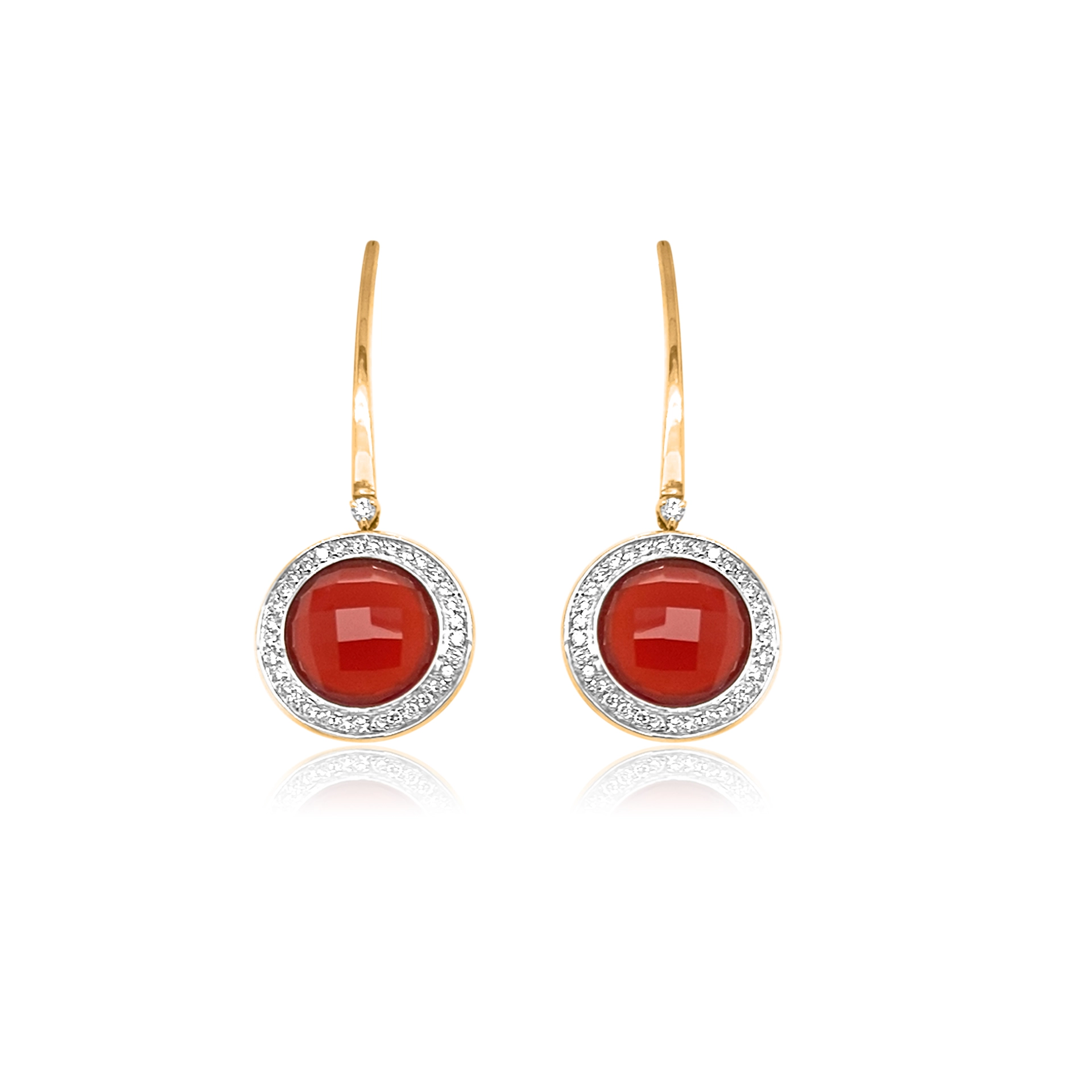 Corneole earrings 