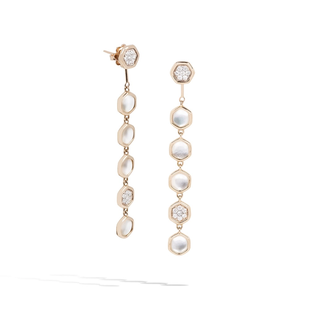 Long MOP earrings 