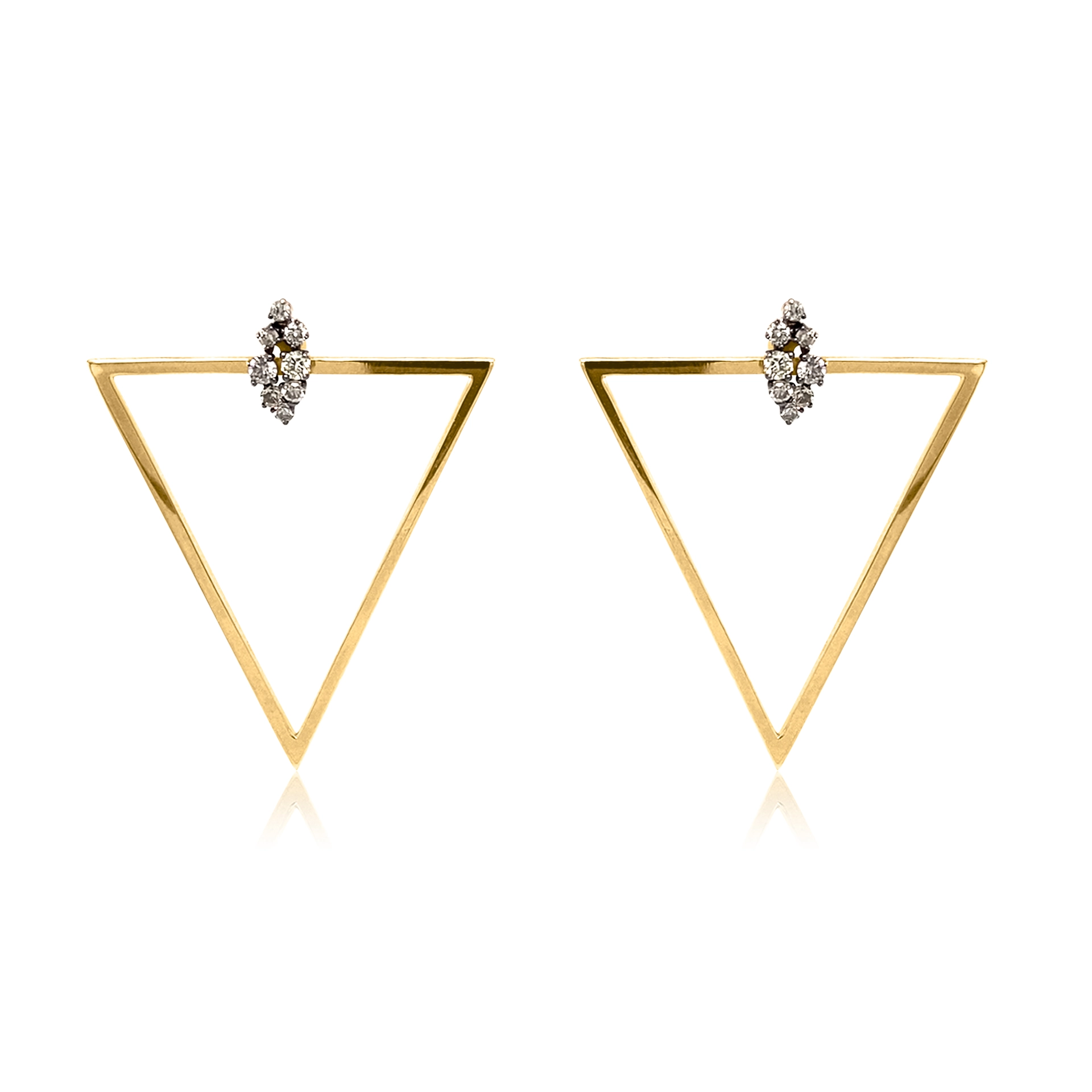 Triangle earrings 
