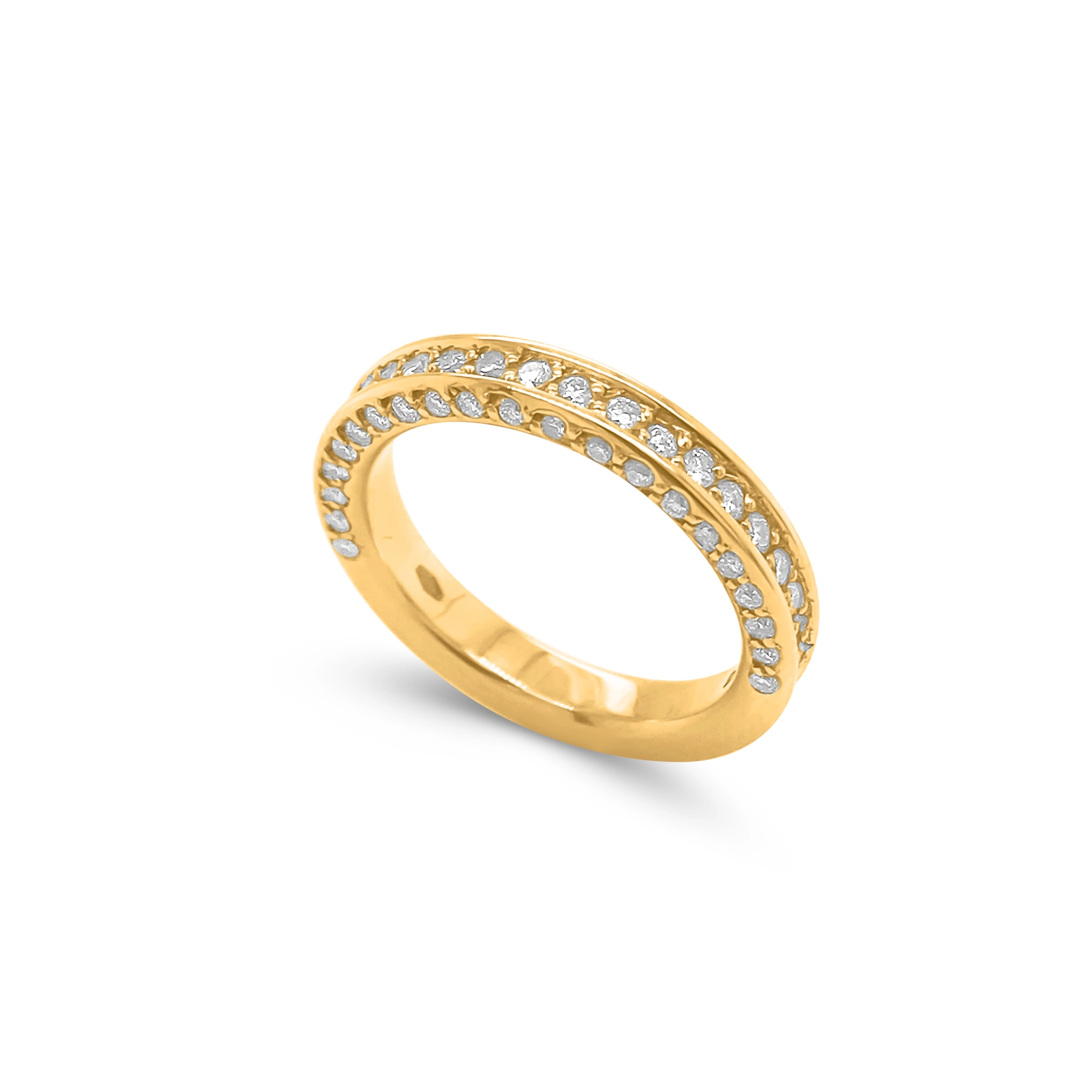 Eternity ring with diamonds 