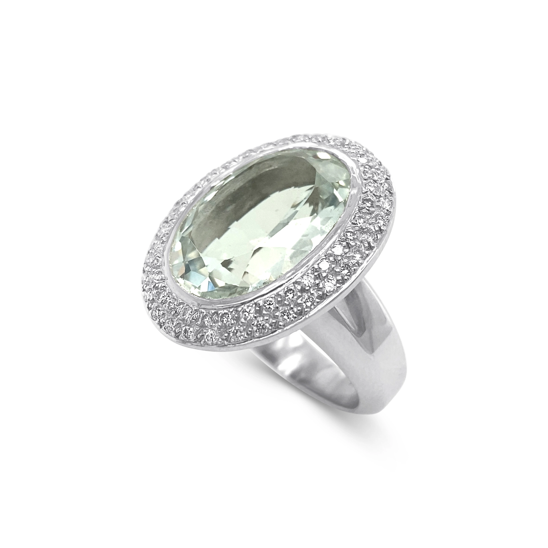 Amethyst cocktail ring 