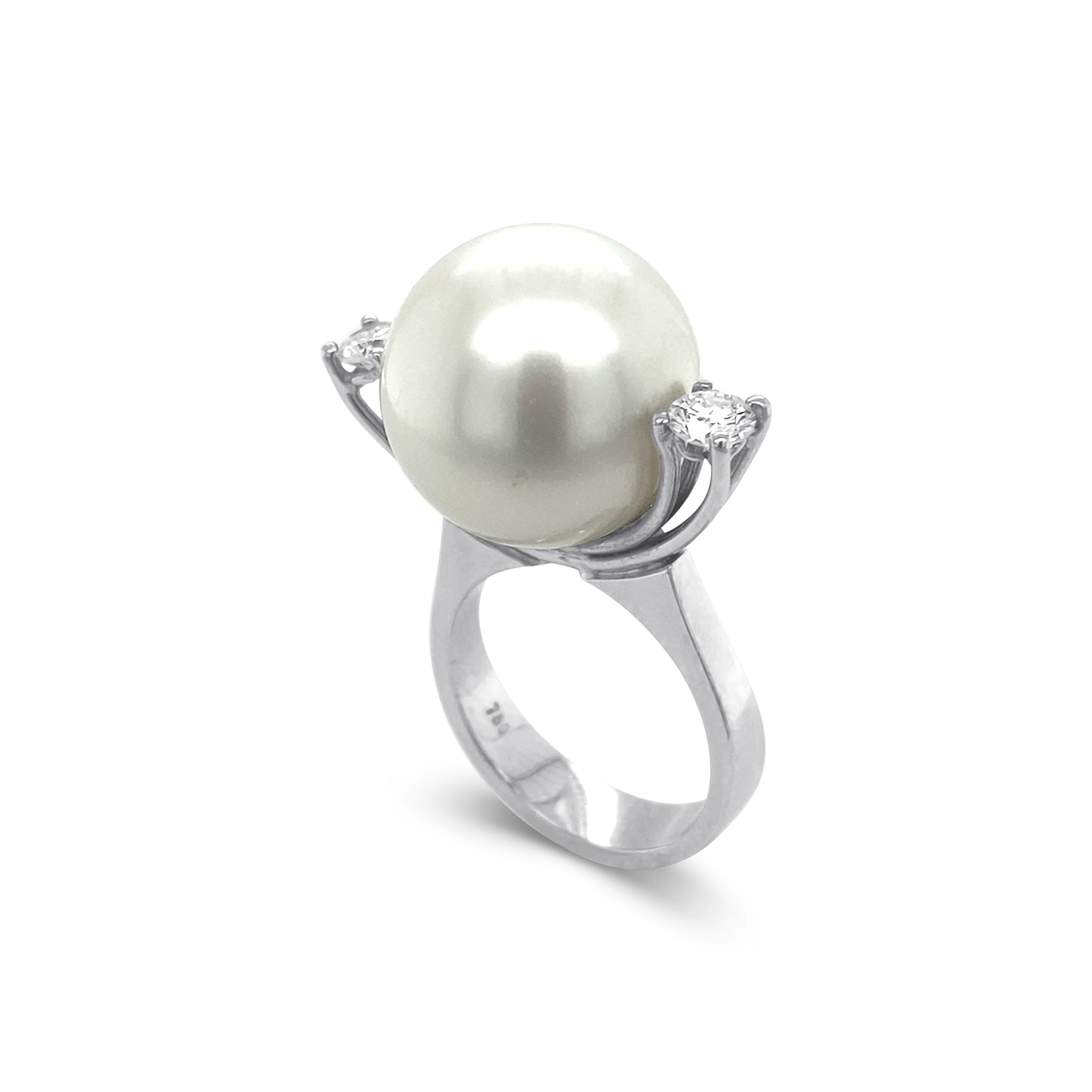 South Sea pearl ring
